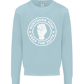 Northern Soul Keeping the Faith Dancing Kids Sweatshirt Jumper Light Blue