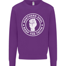 Northern Soul Keeping the Faith Dancing Kids Sweatshirt Jumper Purple