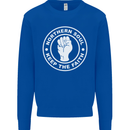 Northern Soul Keeping the Faith Dancing Kids Sweatshirt Jumper Royal Blue