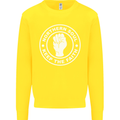 Northern Soul Keeping the Faith Dancing Kids Sweatshirt Jumper Yellow