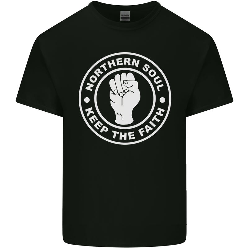 Northern Soul Keeping the Faith Dancing Kids T-Shirt Childrens Black