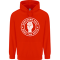 Northern Soul Keeping the Faith Dancing Mens 80% Cotton Hoodie Bright Red