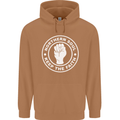 Northern Soul Keeping the Faith Dancing Mens 80% Cotton Hoodie Caramel Latte