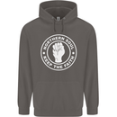 Northern Soul Keeping the Faith Dancing Mens 80% Cotton Hoodie Charcoal