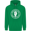Northern Soul Keeping the Faith Dancing Mens 80% Cotton Hoodie Irish Green