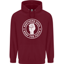 Northern Soul Keeping the Faith Dancing Mens 80% Cotton Hoodie Maroon
