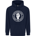 Northern Soul Keeping the Faith Dancing Mens 80% Cotton Hoodie Navy Blue