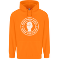 Northern Soul Keeping the Faith Dancing Mens 80% Cotton Hoodie Orange