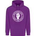 Northern Soul Keeping the Faith Dancing Mens 80% Cotton Hoodie Purple