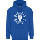 Northern Soul Keeping the Faith Dancing Mens 80% Cotton Hoodie Royal Blue