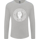 Northern Soul Keeping the Faith Dancing Mens Long Sleeve T-Shirt Sports Grey