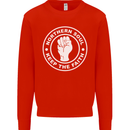 Northern Soul Keeping the Faith Dancing Mens Sweatshirt Jumper Bright Red