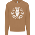 Northern Soul Keeping the Faith Dancing Mens Sweatshirt Jumper Caramel Latte