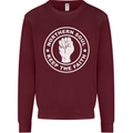 Northern Soul Keeping the Faith Dancing Mens Sweatshirt Jumper Maroon