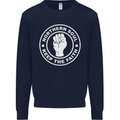 Northern Soul Keeping the Faith Dancing Mens Sweatshirt Jumper Navy Blue