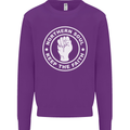 Northern Soul Keeping the Faith Dancing Mens Sweatshirt Jumper Purple