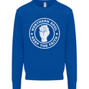 Northern Soul Keeping the Faith Dancing Mens Sweatshirt Jumper Royal Blue