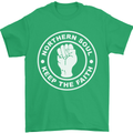 Northern Soul Keeping the Faith Dancing Mens T-Shirt Cotton Gildan Irish Green