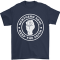Northern Soul Keeping the Faith Dancing Mens T-Shirt Cotton Gildan Navy Blue