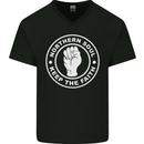 Northern Soul Keeping the Faith Dancing Mens V-Neck Cotton T-Shirt Black
