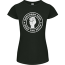 Northern Soul Keeping the Faith Dancing Womens Petite Cut T-Shirt Black