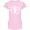Northern Soul Keeping the Faith Dancing Womens Petite Cut T-Shirt Light Pink