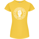 Northern Soul Keeping the Faith Dancing Womens Petite Cut T-Shirt Yellow