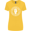 Northern Soul Keeping the Faith Dancing Womens Wider Cut T-Shirt Yellow