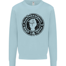 Northern Soul Keeping the Faith Kids Sweatshirt Jumper Light Blue