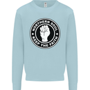 Northern Soul Keeping the Faith Kids Sweatshirt Jumper Light Blue