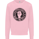 Northern Soul Keeping the Faith Kids Sweatshirt Jumper Light Pink