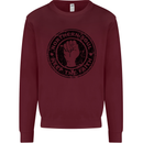 Northern Soul Keeping the Faith Kids Sweatshirt Jumper Maroon