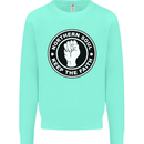 Northern Soul Keeping the Faith Kids Sweatshirt Jumper Peppermint