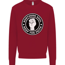 Northern Soul Keeping the Faith Kids Sweatshirt Jumper Red