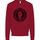 Northern Soul Keeping the Faith Kids Sweatshirt Jumper Red