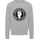 Northern Soul Keeping the Faith Kids Sweatshirt Jumper Sports Grey