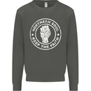 Northern Soul Keeping the Faith Kids Sweatshirt Jumper Storm Grey