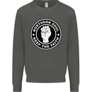 Northern Soul Keeping the Faith Kids Sweatshirt Jumper Storm Grey