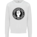 Northern Soul Keeping the Faith Kids Sweatshirt Jumper White