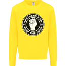 Northern Soul Keeping the Faith Kids Sweatshirt Jumper Yellow