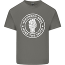 Northern Soul Keeping the Faith Kids T-Shirt Childrens Charcoal