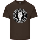 Northern Soul Keeping the Faith Kids T-Shirt Childrens Chocolate