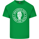 Northern Soul Keeping the Faith Kids T-Shirt Childrens Irish Green