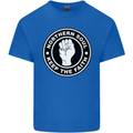 Northern Soul Keeping the Faith Kids T-Shirt Childrens Royal Blue