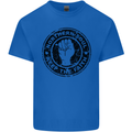 Northern Soul Keeping the Faith Kids T-Shirt Childrens Royal Blue