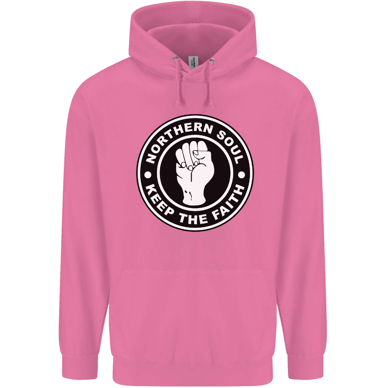 Northern Soul Keeping the Faith Mens 80% Cotton Hoodie Azelea