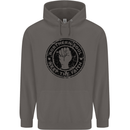 Northern Soul Keeping the Faith Mens 80% Cotton Hoodie Charcoal