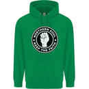 Northern Soul Keeping the Faith Mens 80% Cotton Hoodie Irish Green