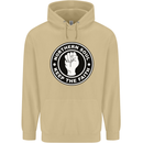 Northern Soul Keeping the Faith Mens 80% Cotton Hoodie Sand