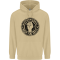 Northern Soul Keeping the Faith Mens 80% Cotton Hoodie Sand